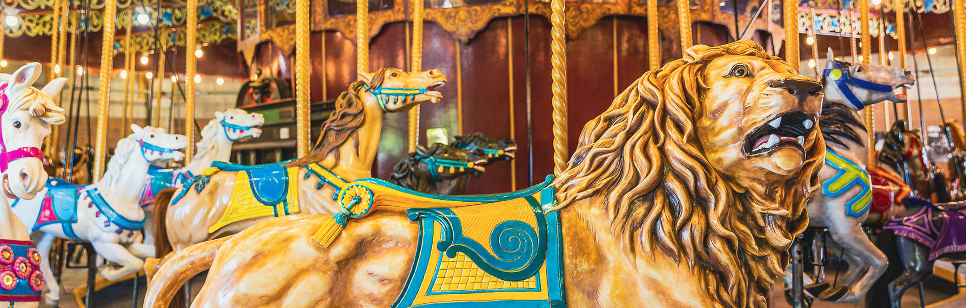 The historic Lakeside Park Carousel in Port Dalhousie.